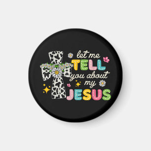 Lass mir erzählen von meinem Jesus Groovy Christli Magnet