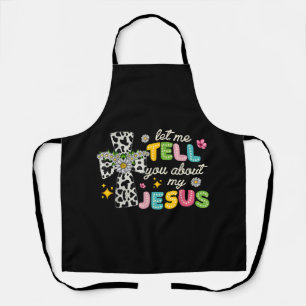Lass mir erzählen von meinem Jesus Groovy Christli Schürze