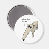 Lass mir, es für dich zu tun magnet (Vorderseite/Rückseite)