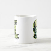 Lass mir Frank zu sein Kaffeetasse (Mittel)