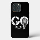 Lass mir GO Leopard schwarz Case-Mate iPhone Hülle (Rückseite)