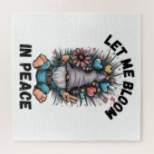 Lass mir, in Frieden zu blühen Puzzle (Horizontal)