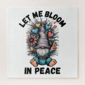 Lass mir, in Frieden zu blühen Puzzle (Vertikal)