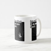 Lass mir in meinem eigenen Raum zu schweben Kaffeetasse (VorderseiteRechts)