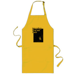 Lass mir in meinem eigenen Raum zu schweben Lange Schürze