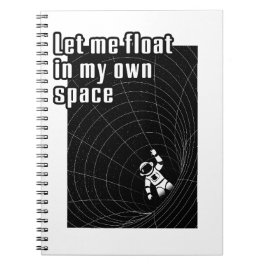 Lass mir in meinem eigenen Raum zu schweben Notizblock