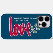 Lass mir Liebe Case-Mate iPhone Hülle (Rückseite (Horizontal))