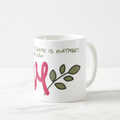 Lass mir Liebe Kaffeetasse (VorderseiteRechts)