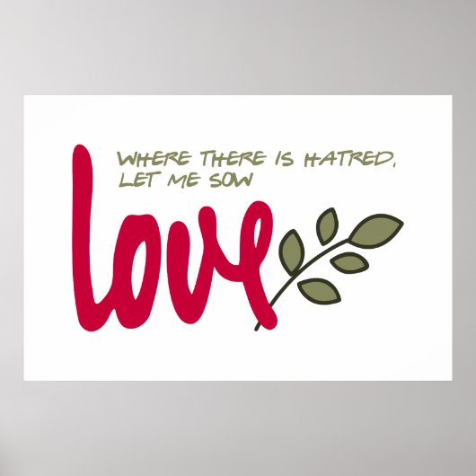 Lass mir Liebe Poster (Vorne)