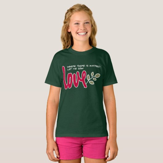 Lass mir Liebe T-Shirt (Vorne ganz)