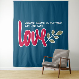 Lass mir Liebe Wandteppich