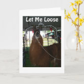 LASS MIR LOOSE, GLÜCKLICH GEBURTSTAG ZU SAGEN KARTE (Gelbe Blume)