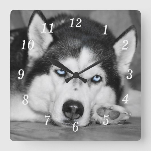Lass mir schlafen bitte Uhr (Vorderseite)
