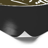 Lass mir schlafen! Funny Zitat Poster (Ecke)