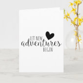 Lass neuer Abenteuer Karte (Gelbe Blume)