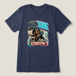 Lass Neues Version Lustiges T-Shirt los Tri-Blend Shirt