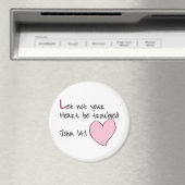 Lass nicht, dass dein Herz in Schwierigkeiten gerä Magnet (In Situ (Geschirrspüler))