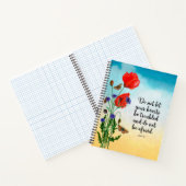 Lass nicht, dass deine Herzen beunruhigt sind Notizblock (Innenseite)