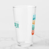 Lass nicht, dass die harten Tage gewinnen Glas (Rechts)