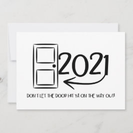 Lass nicht, dass die Tür dir auf dem Weihnachtsaus