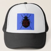 Lass nicht die Bed Bugs Bite Truckerkappe (Vorderseite)
