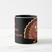 Lass nicht die Truthühner runter - lateinische Tas Tasse (Zentrum)