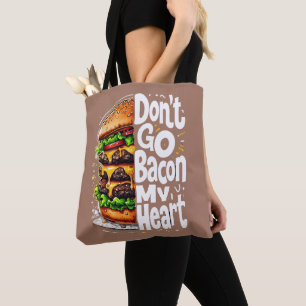 Lass nicht mein Herz verkohlen, lustiger Lebensmit Tasche