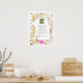 LASS NICHTS, DAS SIE UNTERSCHEIDEN KÖNNTE - PRAYER POSTER (Küche)