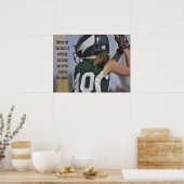 Lass nie Angst Poster (Küche)