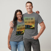 Lass nie, dass sie deine Blase platzen T-Shirt (Unisex)