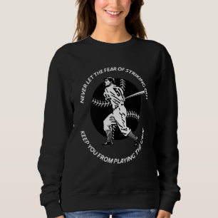 Lass nie die Angst, dich von P Behalten Sweatshirt