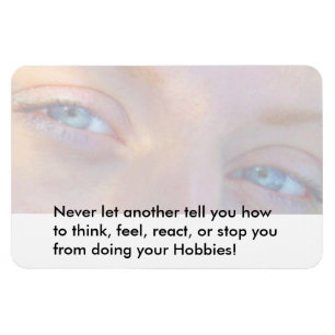 Lass nie jemand Kontrolle du Magnet