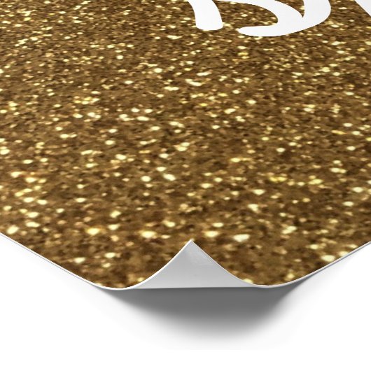 Lass nie jemandem, der deinen Spargel verwirft - G Poster (Ecke)