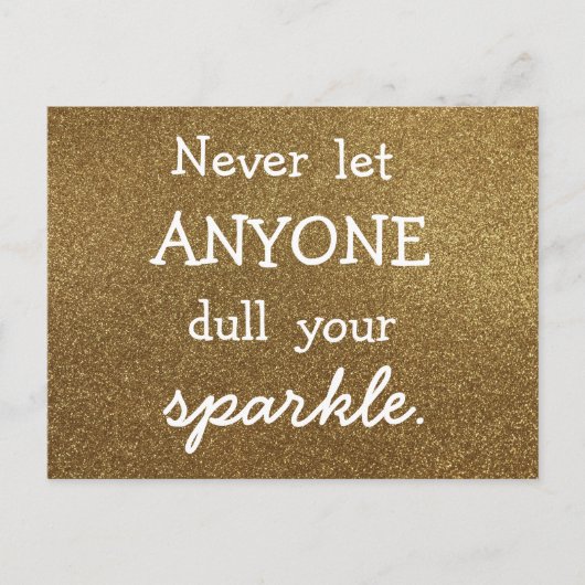 Lass nie jemandem, der deinen Spargel verwirft - G Postkarte (Vorderseite)