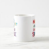 Lass nie jemandem, der deinen Sparkle verwirft Kaffeetasse (Mittel)