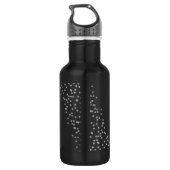 Lass nie jemanden, der dein Sparwasser verdirbt Edelstahlflasche (Rückseite)