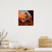 Lass nie los poster (Küche)