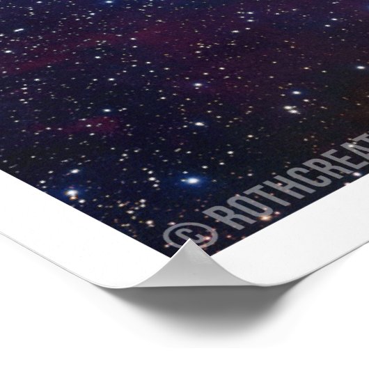 Lass niemals deine Ängste über dein Schicksal Poster (Ecke)