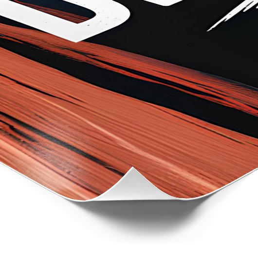 Lass niemals deine Erinnerungen größer als dein Tr Poster (Ecke)