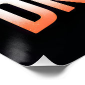 Lass niemals deine Erinnerungen größer als dein Tr Poster (Ecke)