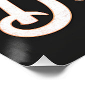 Lass niemals deine Erinnerungen größer als dein Tr Poster (Ecke)