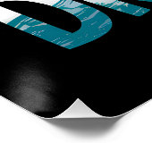 Lass niemals deine Erinnerungen größer als dein Tr Poster (Ecke)