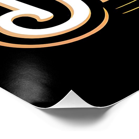 Lass niemals deine Erinnerungen größer als dein Tr Poster (Ecke)