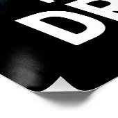 Lass niemals deine Erinnerungen größer als dein Tr Poster (Ecke)