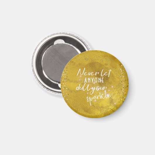 Lass niemals jemandem, der dein Sparkassangebot ve Magnet (Vorderseite/Rückseite)