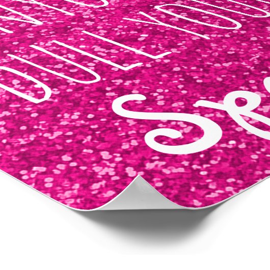 Lass niemals jemandem, der dein Sparkassangebot ve Poster (Ecke)