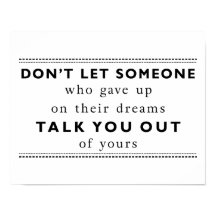 lass niemandem, der motivierend Zitat aufgegeben h