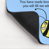 Lass niemanden, der deine Freude/Simchah stiehlt! Mousepad (Ecke)