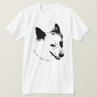Lass nimmt einen Dogface Selfie T-Shirt