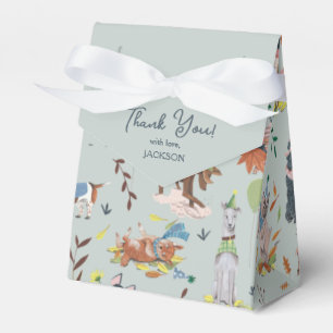 Lass Pawty Blue Dog Welppy Party Danke Geschenkschachtel